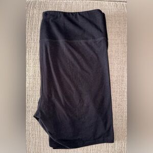 High-Rise Black Women's Shorts